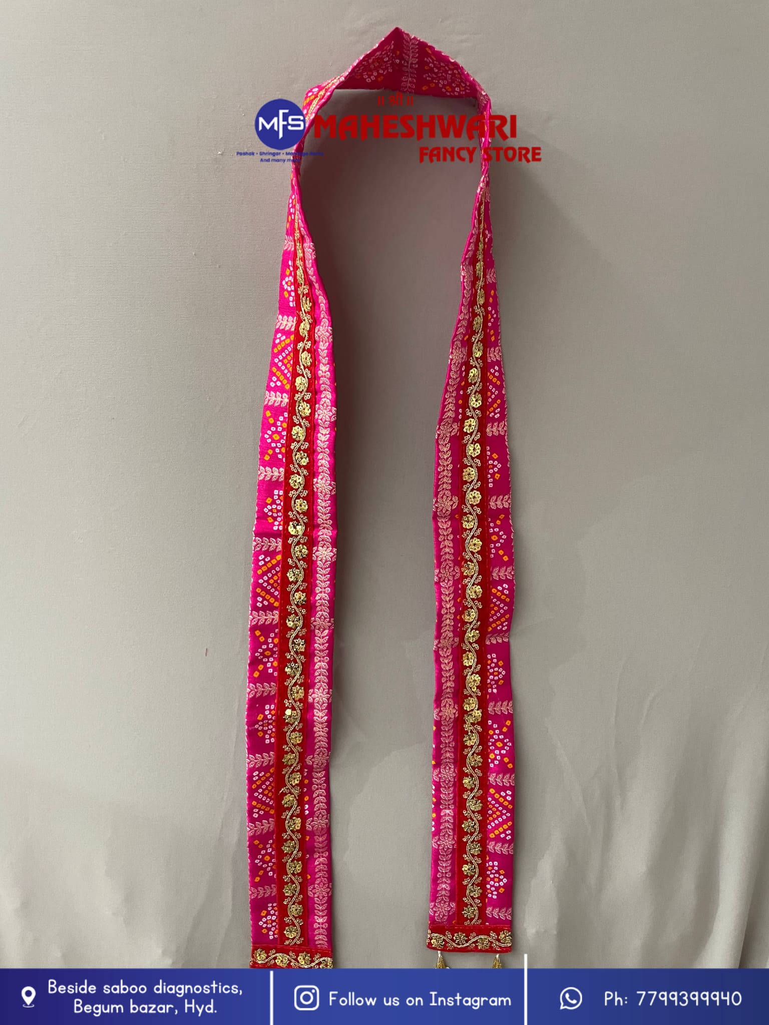 swagat dupata chundri print